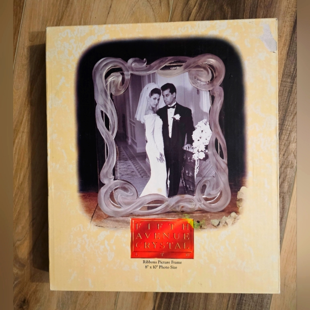 Fifth Avenue Crystal picture frame